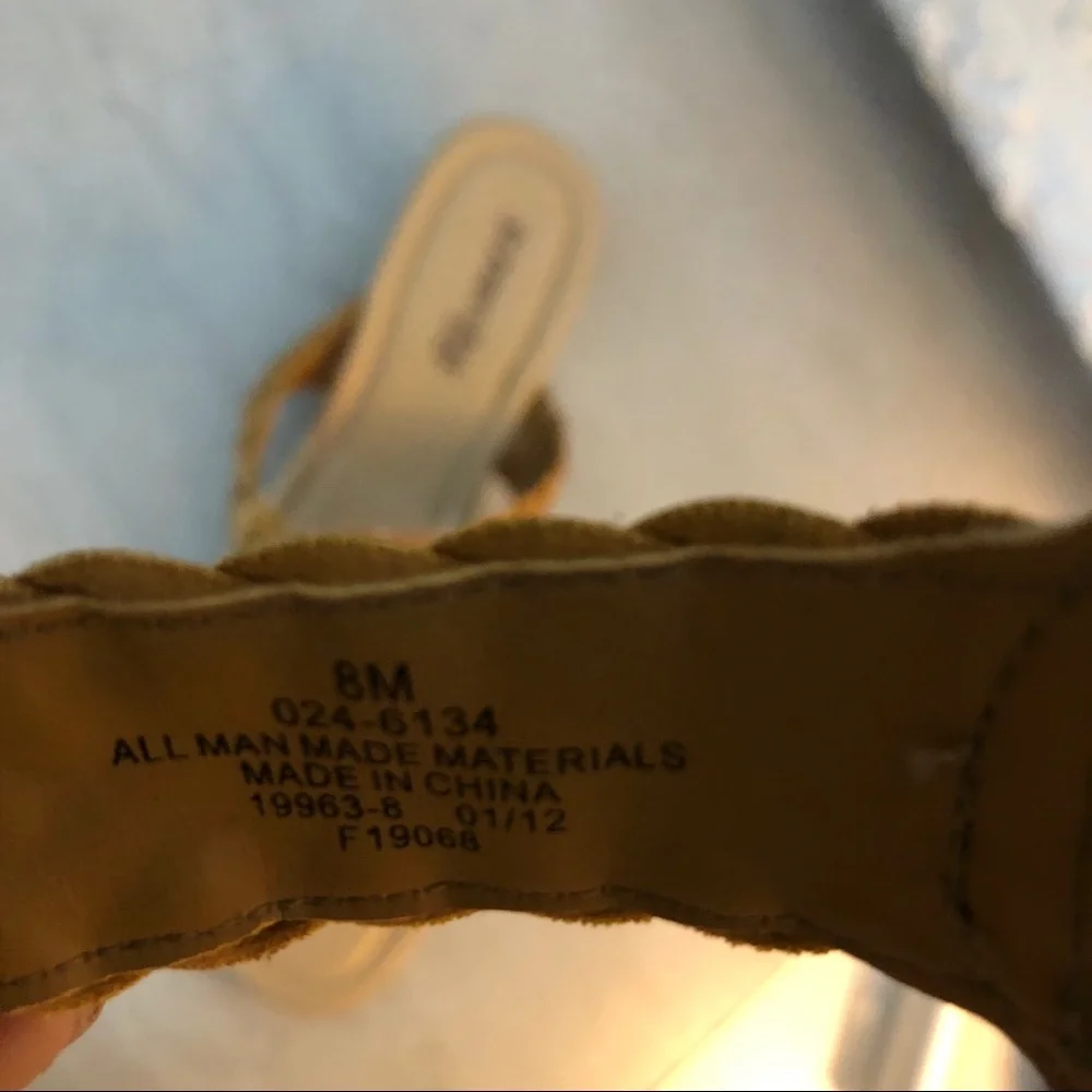 3/$20 St John’s Bay sandals